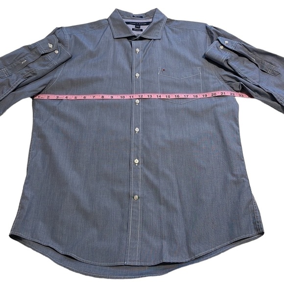Tommy Hilfiger Dress Shirt - Size Large - Picture 5 of 8